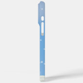 IJs en sneeuw getextureerd Case-Mate iPhone Case (Achterkant / Links)