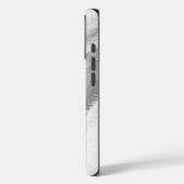 IJs en sneeuw getextureerd Case-Mate iPhone Case (Achterkant / Links)