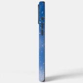 IJs en sneeuw getextureerd Case-Mate iPhone Case (Achterkant / Links)