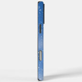 IJs en sneeuw getextureerd Case-Mate iPhone Case (Achterkant / Rechts)