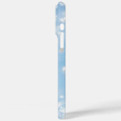 IJs en sneeuw getextureerd Case-Mate iPhone Case (Achterkant / Links)