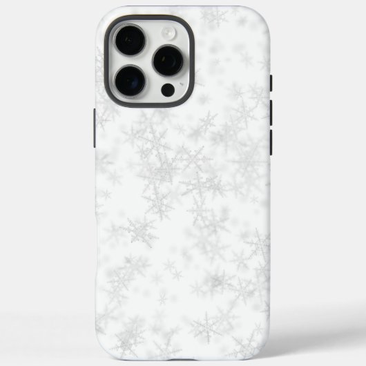 IJs en sneeuw getextureerd Case-Mate iPhone Case (Achterkant)