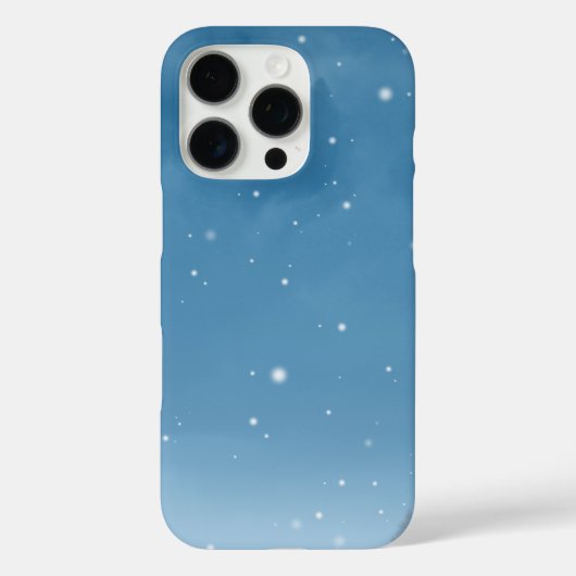 IJs en sneeuw getextureerd Case-Mate iPhone Case (Achterkant)