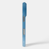 IJs en sneeuw getextureerd Case-Mate iPhone Case (Achterkant / Rechts)