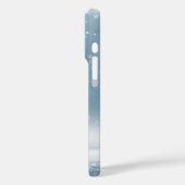 IJs en sneeuw getextureerd Case-Mate iPhone Case (Achterkant / Links)