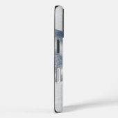 IJs en sneeuw getextureerd Case-Mate iPhone Case (Achterkant / Rechts)