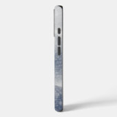 IJs en sneeuw getextureerd Case-Mate iPhone Case (Achterkant / Links)