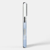 IJs en sneeuw getextureerd Case-Mate iPhone Case (Achterkant / Rechts)