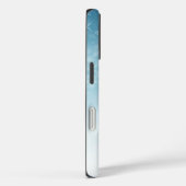 IJs en sneeuw getextureerd Case-Mate iPhone Case (Achterkant / Rechts)