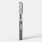 IJs en sneeuw getextureerd Case-Mate iPhone Case (Achterkant / Rechts)