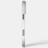 IJs en sneeuw getextureerd Case-Mate iPhone Case (Achterkant / Rechts)