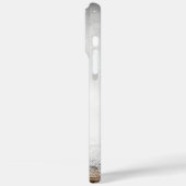 IJs en sneeuw getextureerd Case-Mate iPhone Case (Achterkant / Links)