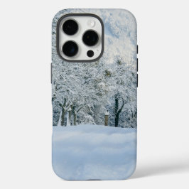 IJs en sneeuw getextureerd iPhone 16 Pro Hoesje