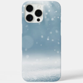 IJs en sneeuw getextureerd iPhone 16 Pro Max Hoesje