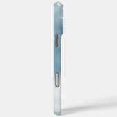 IJs en sneeuw getextureerd Case-Mate iPhone Case (Achterkant / Rechts)