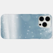 IJs en sneeuw getextureerd Case-Mate iPhone Case (Achterkant (horizontaal))