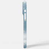 IJs en sneeuw getextureerd Case-Mate iPhone Case (Achterkant / Links)