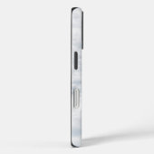 IJs en sneeuw getextureerd Case-Mate iPhone Case (Achterkant / Rechts)