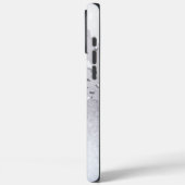 IJs en sneeuw getextureerd Case-Mate iPhone Case (Achterkant / Links)