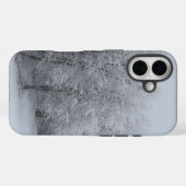 IJs en sneeuw getextureerd Case-Mate iPhone Case (Achterkant (horizontaal))