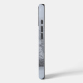 IJs en sneeuw getextureerd Case-Mate iPhone Case (Achterkant / Links)