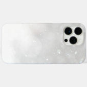 IJs en sneeuw getextureerd Case-Mate iPhone Case (Achterkant (horizontaal))