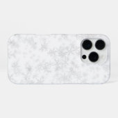 IJs en sneeuw getextureerd iPhone Hoesje (Achterkant horizontaal)