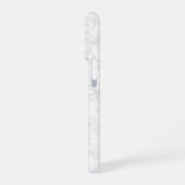 IJs en sneeuw getextureerd iPhone Hoesje (Linkerkant)