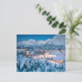 IJs en sneeuw | Graubunden, Engadin, Zwitserland Briefkaart (Staand voorkant)
