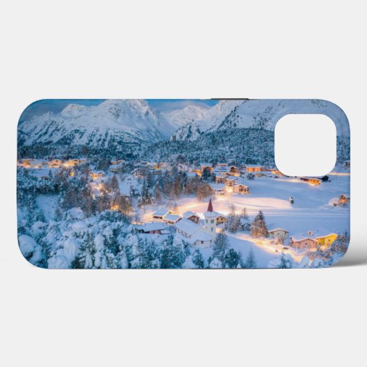 IJs en sneeuw | Graubunden, Engadin, Zwitserland Case-Mate iPhone Case (Achterkant (horizontaal))