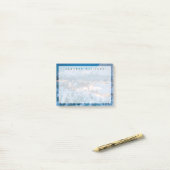 IJs en sneeuw | Graubunden, Engadin, Zwitserland Post-it® Notes (Op bureau)