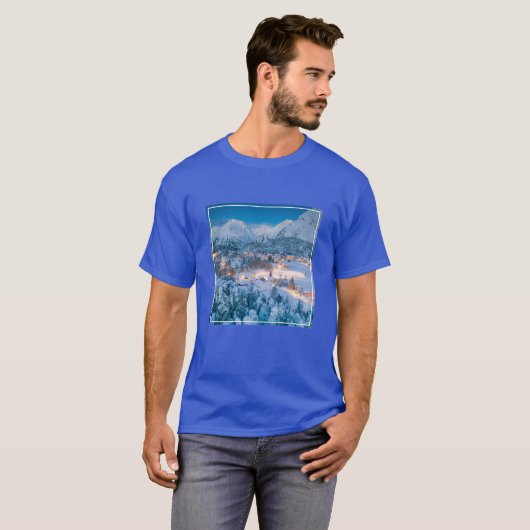 IJs en sneeuw | Graubunden, Engadin, Zwitserland T-shirt (Voorkant volledig)