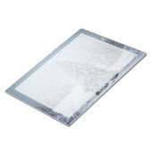 IJs en sneeuw | Hout, Zwitserse Alpen Notitieblok (Schuin)