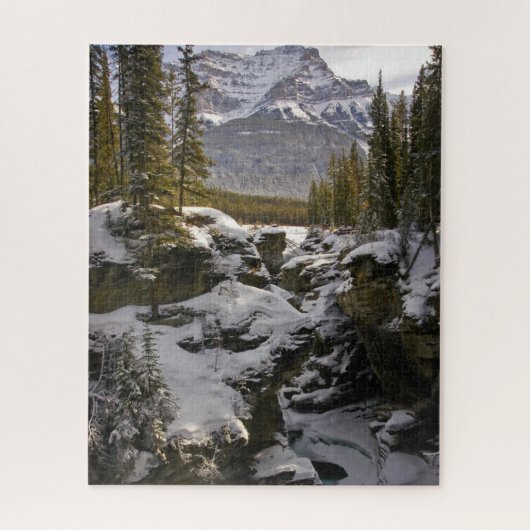 IJs en sneeuw | Jasper National Park Alberta, Cana Legpuzzel (Verticaal)
