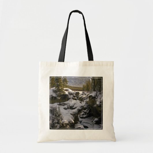 IJs en sneeuw | Jasper National Park Alberta, Cana Tote Bag (Voorkant)