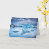 IJs en sneeuw | Jokulsarlon Lagoon, IJsland Kaart (Gele Bloem)
