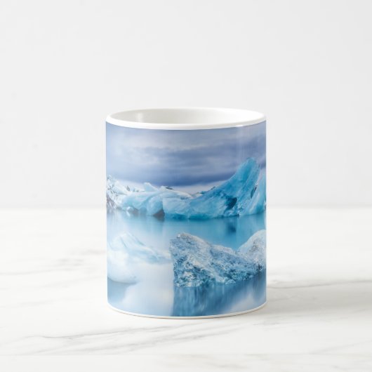 IJs en sneeuw | Jokulsarlon Lagoon, IJsland Koffiemok (Center)