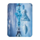 IJs en sneeuw | Jokulsarlon Lagoon, IJsland Magneet (Verticaal)