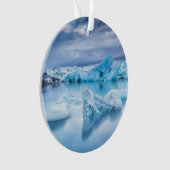 IJs en sneeuw | Jokulsarlon Lagoon, IJsland Ornament (voorkant)
