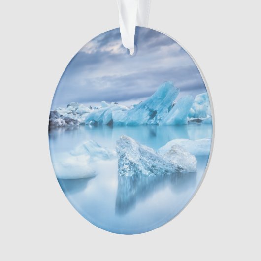 IJs en sneeuw | Jokulsarlon Lagoon, IJsland Ornament (voorkant)