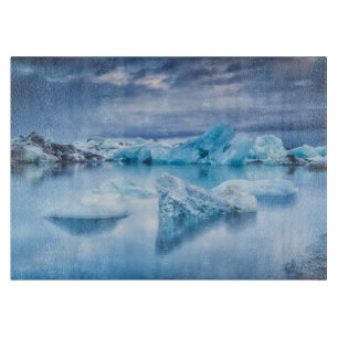 IJs en sneeuw Jokulsarlon Lagoon, IJsland Snijplank