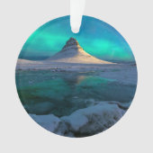 IJs en sneeuw | Kirkjufall Mountain, IJsland Ornament (voorkant)