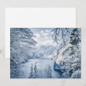 IJs en sneeuw | Königssee Lake, Duitsland Bedankkaart (Voorkant / Achterkant)