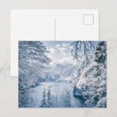 IJs en sneeuw | Königssee Lake, Duitsland Briefkaart (Voorkant / Achterkant)