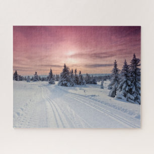 IJs en sneeuw Lillehammer, Noorwegen Legpuzzel