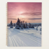 IJs en sneeuw | Lillehammer, Noorwegen Planner (Voorkant)