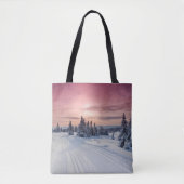 IJs en sneeuw | Lillehammer, Noorwegen Tote Bag (Voorkant)