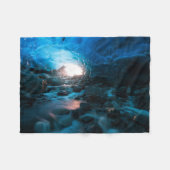 IJs en sneeuw | Mendenhall Glacier, Juneau, Alaska Fleece Deken (Voorkant (Horizontaal))