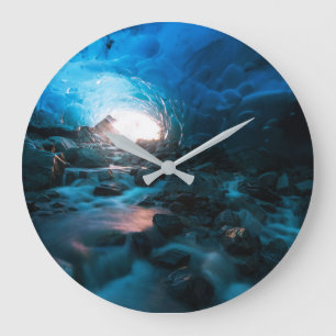 IJs en sneeuw   Mendenhall Glacier, Juneau, Alaska Grote Klok