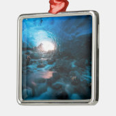 IJs en sneeuw | Mendenhall Glacier, Juneau, Alaska Metalen Ornament (Links)